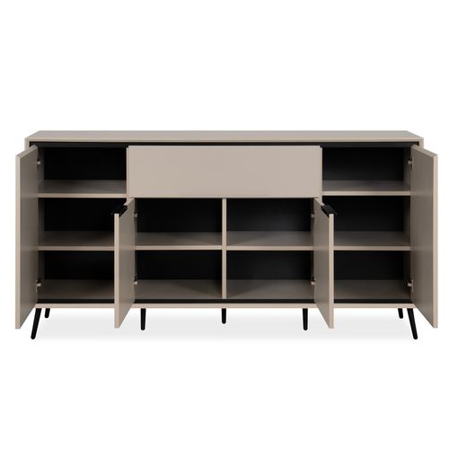 Buffet En Bois 4 Portes Et 1 Tiroir L175 Cm