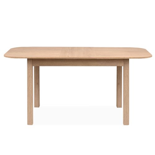 Table L. 120/160 cm TOLEDO Imitation chêne