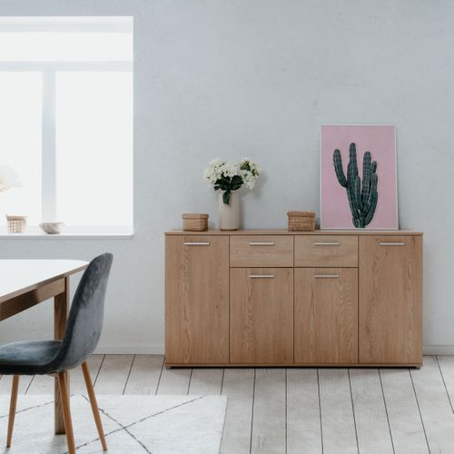 Buffet 4P/2T TOLEDO Imitation chêne