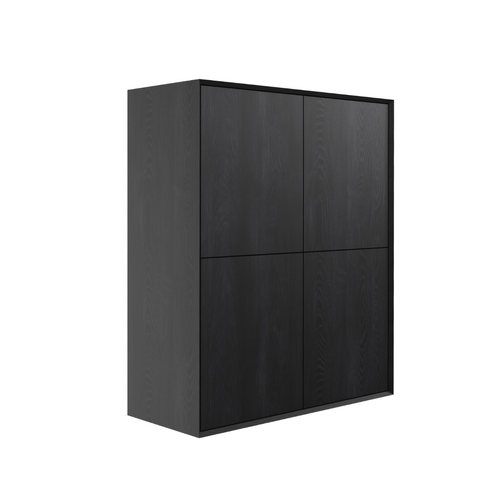 Buffet Haut 4 Portes L100 Cm