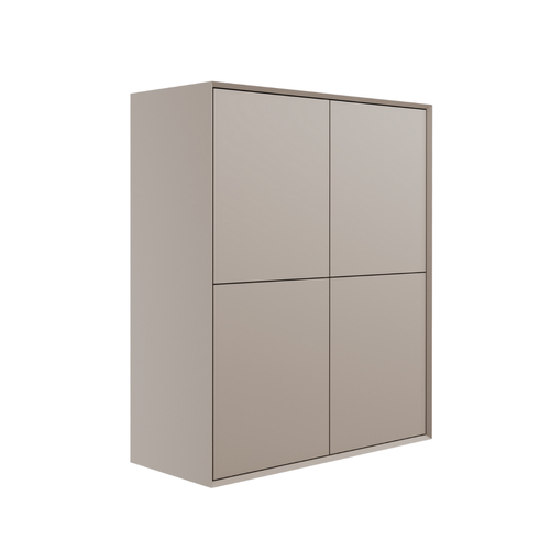 Buffet Haut 4 Portes L100 Cm