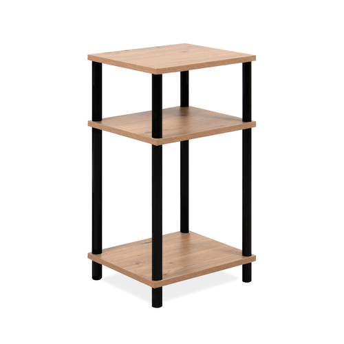 Table D'appoint Avec 2 Niches Ouvertes H60 Cm