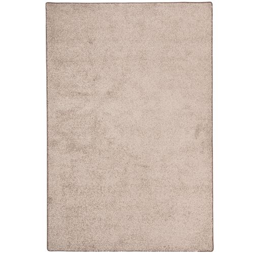 Tapis à Poils Longs Mona 100x100cm Taupe