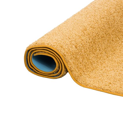 Tapis à Poils Longs Mona 80x240cm Jaune