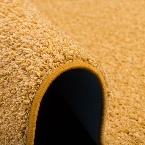 Tapis à Poils Longs Mona 100x400cm Jaune