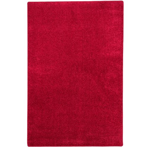 Tapis à Poils Longs Mona 100x400cm Rouge