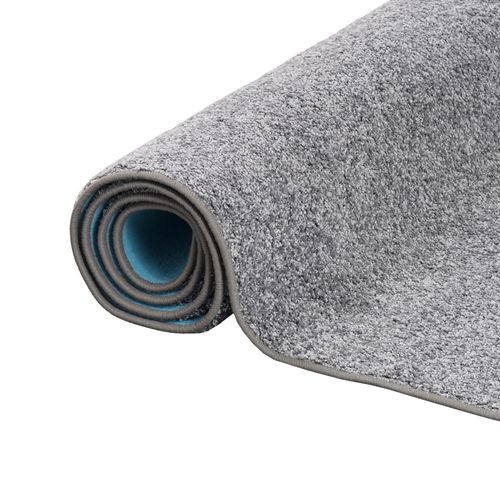 Tapis à Poils Longs Mona 160x160cm Gris