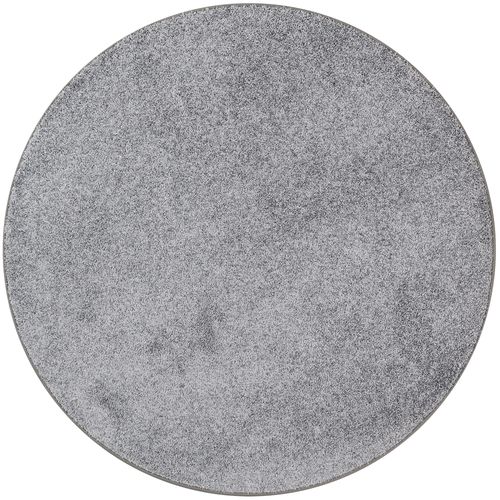 Tapis à Poils Longs Mona Rond 160cm Gris