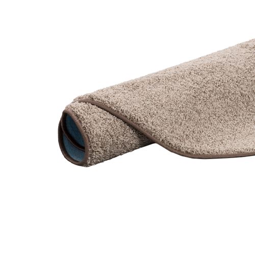 Tapis à Poils Longs Mona Rond 200cm Taupe