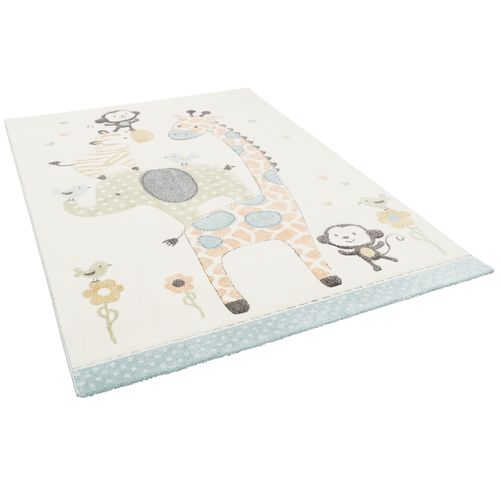 Tapis Maui Kids Pour Enfants Safari Animaux 140x200cm