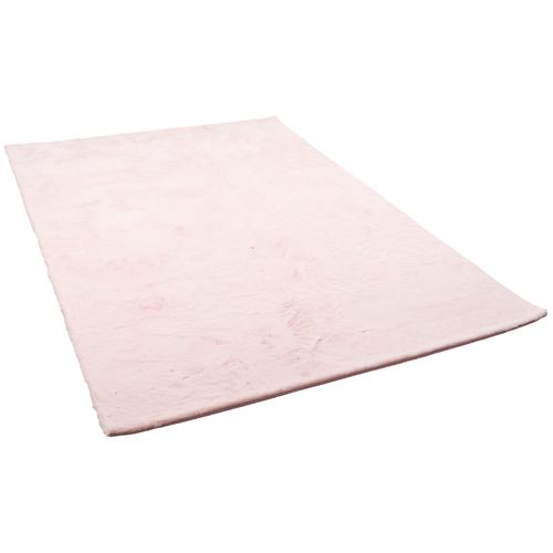 Tapis En Fourrure Plush 120x170cm Rose