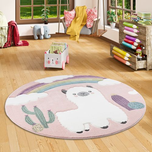 Tapis Maui Kids Pour Enfants Alpaga Désert 160x160cm