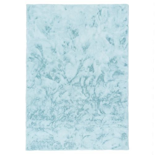 Tapis En Fourrure Plush 140x180cm Turquoise