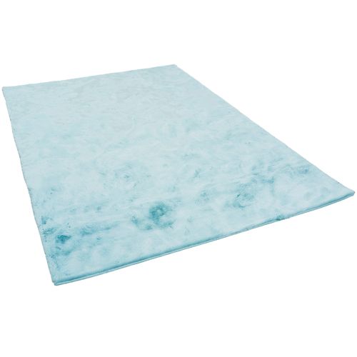 Tapis En Fourrure Plush 140x180cm Turquoise