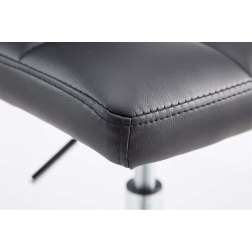 Chaise Lounge Palma V2 Similicuir Noir