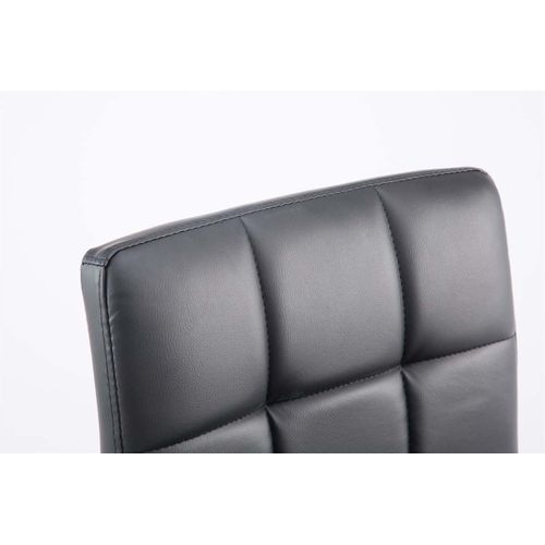 Chaise Lounge Palma V2 Similicuir Noir