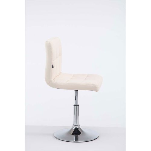 Chaise Lounge Palma V2 Similicuir Crème