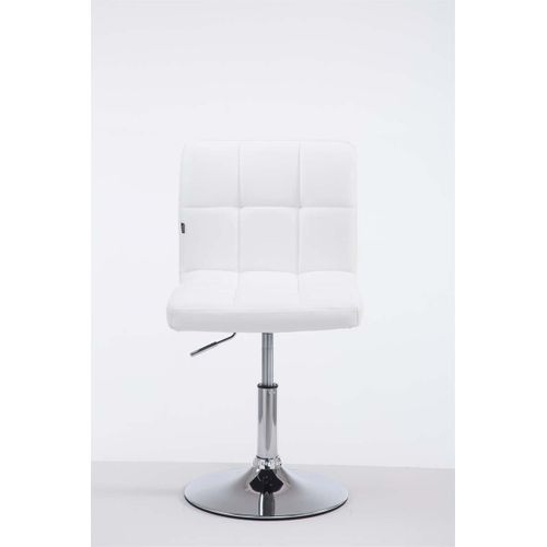 Chaise Lounge Palma V2 Similicuir Blanc