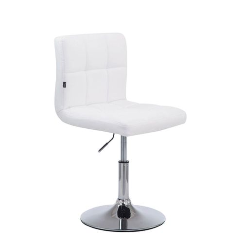 Chaise Lounge Palma V2 Similicuir Blanc