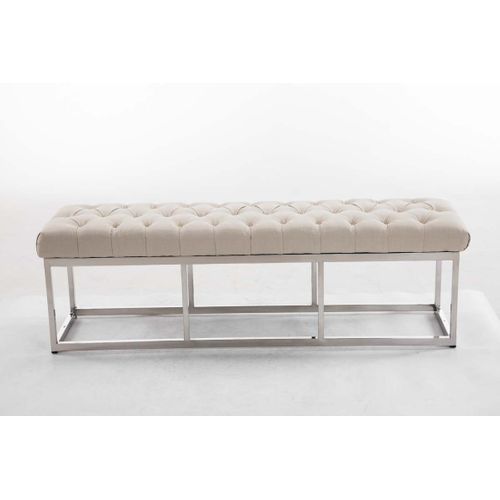 Banc Amun E En Tissu Crème/150 Cm