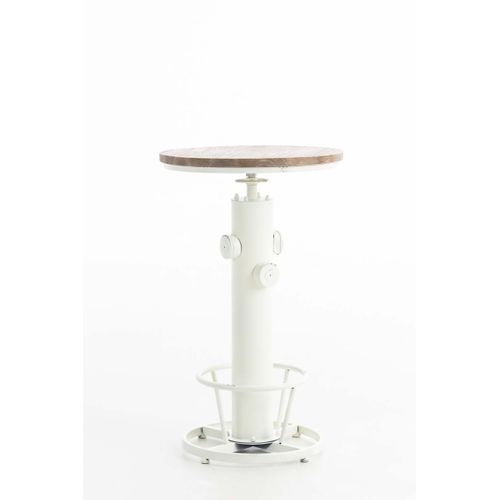 Table Haute Ruhr Blanc Antique