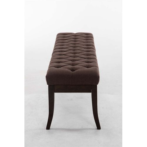 Banc Ramses Tissu Antique Sombre Marron/150 Cm