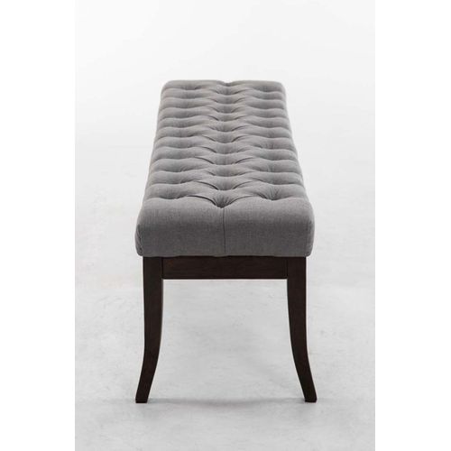 Banc Ramses Tissu Antique Sombre Gris/150 Cm