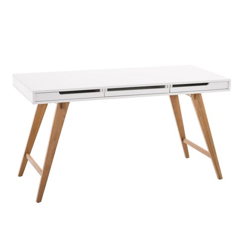 Table De Bureau Secrétaire Porto V2 En Mdf 140 Cm