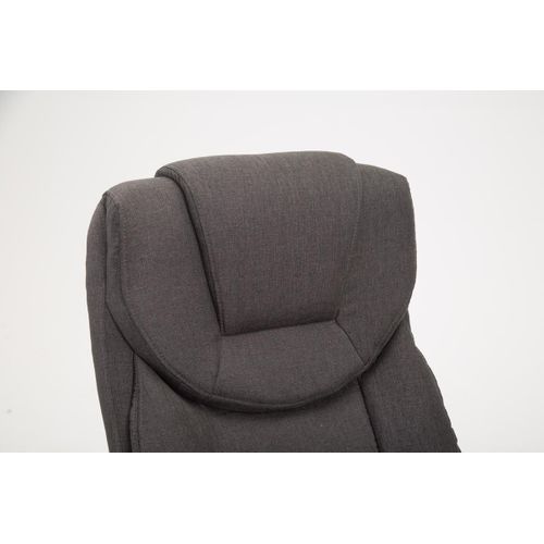 Fauteuil De Bureau Xl Texas V2 Tissu Gris Foncé