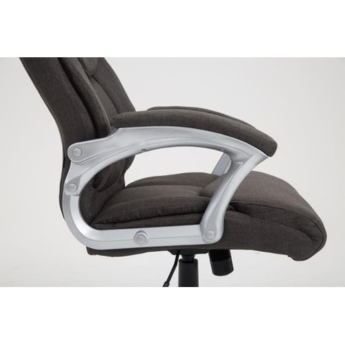 Fauteuil De Bureau Xl Texas V2 Tissu Gris Foncé