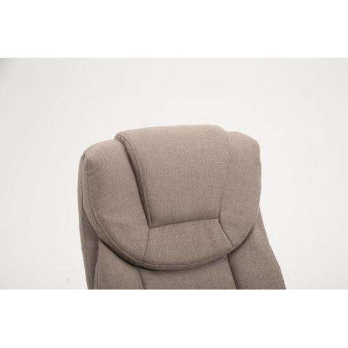 Fauteuil De Bureau Xl Texas V2 Tissu Taupe
