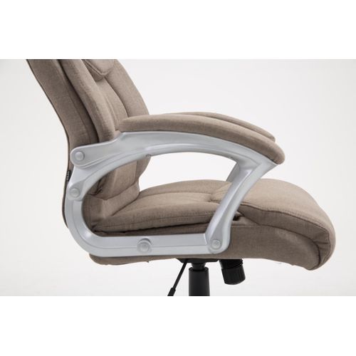 Fauteuil De Bureau Xl Texas V2 Tissu Taupe