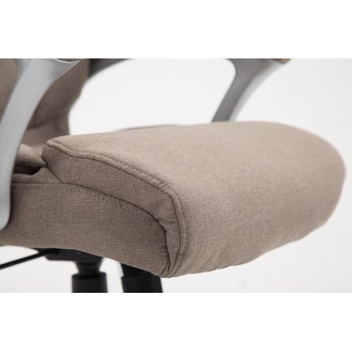 Fauteuil De Bureau Xl Texas V2 Tissu Taupe