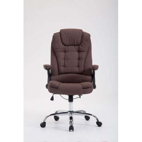 Fauteuil De Chef Thor En Tissu Marron