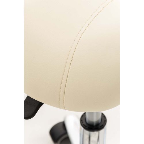 Tabouret De Travail Reno Similicuir Crème