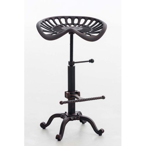 Tabouret De Bar Butch Au Style Industriel Bronze