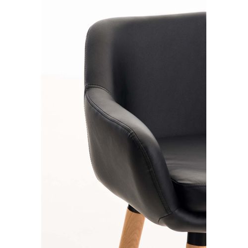 Tabouret De Bar Grant Similicuir Noir