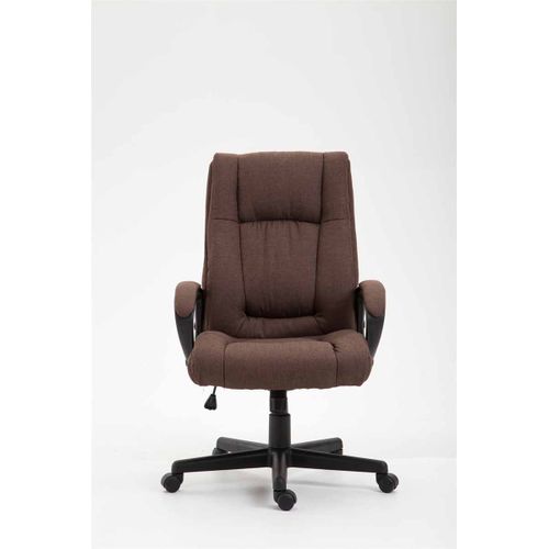 Fauteuil De Bureau Xl Sparta Tissu Marron