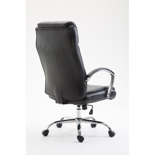 Fauteuil De Bureau Xl Vaud Similicuir Noir