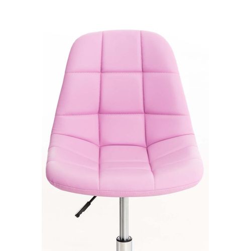 Chaise De Bureau Emil Similicuir Rose