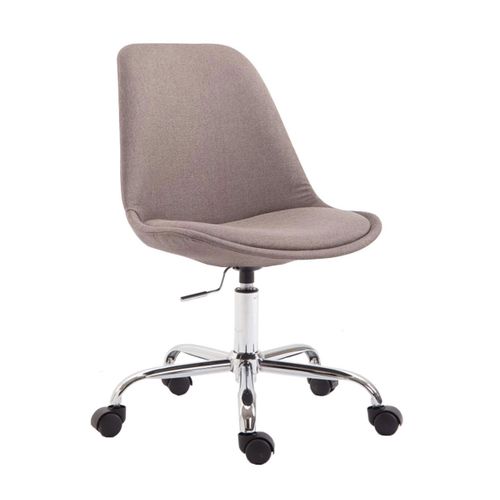 Chaise De Bureau Toulouse Tissu Taupe