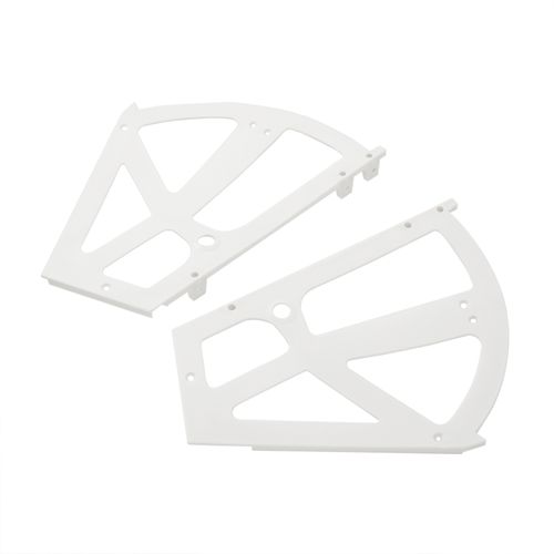 2 Pièces Charnières De Cabinet, Charnières De Tiroir Pour Porte-chaussures, 25x35cm, Sda08-w