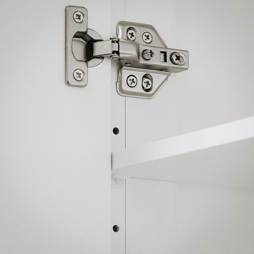 Meuble Sous-Vasque De Salle De Bain, 70 x 35 x 90 cm, Avec Étagères Réglables et Compartiment Ouvert