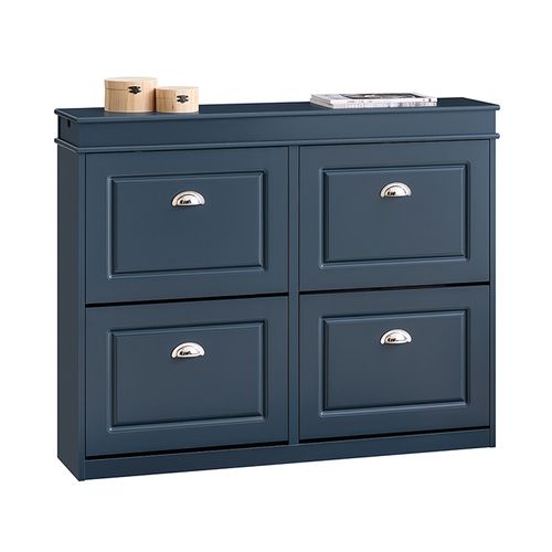 Rangement Chaussure, Meuble D'entrée, Meuble De Rangement à Chaussures Armoire, bleu, Fsr79-b