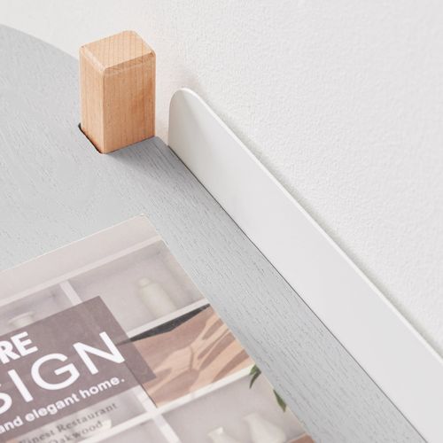 Hstr01-hg Étagère De Rangement à 2 Niveaux En Acier Blanc