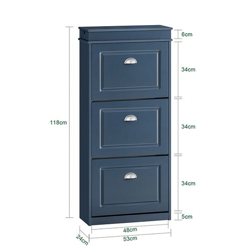 Meuble Chaussure, Meuble D'entrée, Meuble De Rangement à Chaussures Armoire, Fsr94-b