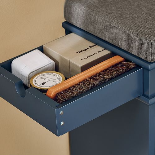 Rangement Pour Chaussures, Armoire à Chaussures, Meuble D'entrée,bleu,fsr82-l-b