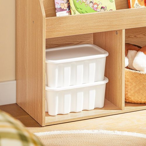 Kmb01-n Étagère De Rangement Pour Enfants, Organisateur Multifonction, Blanc