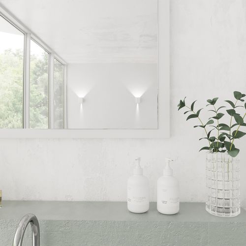 Miroir Mural Emma 24039 Blanc 45x60cm