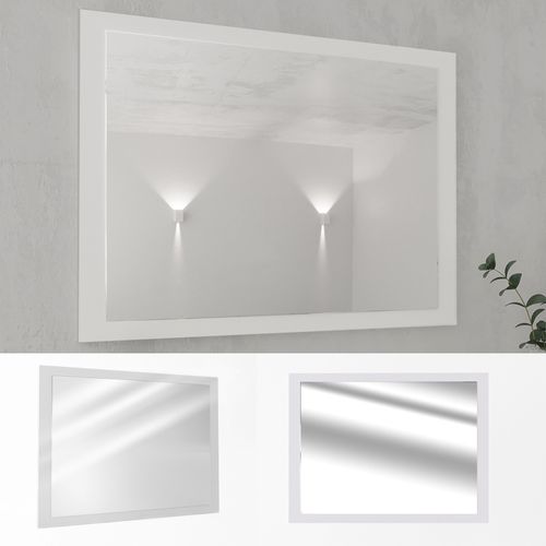 Miroir Mural Emma 24039 Blanc 45x60cm